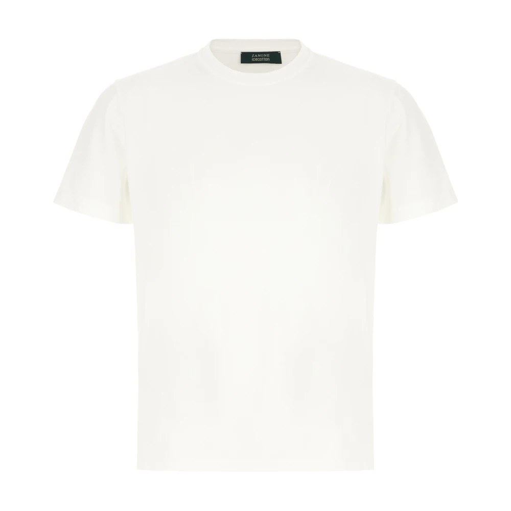Zanone Herren Weiß - Casual Baumwoll T-Shirt Für Männer - Tops - 3XL