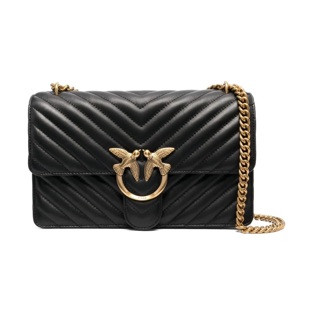 Pinko, Damen, Handtasche, 1875043, Schwarz - Bild 3
