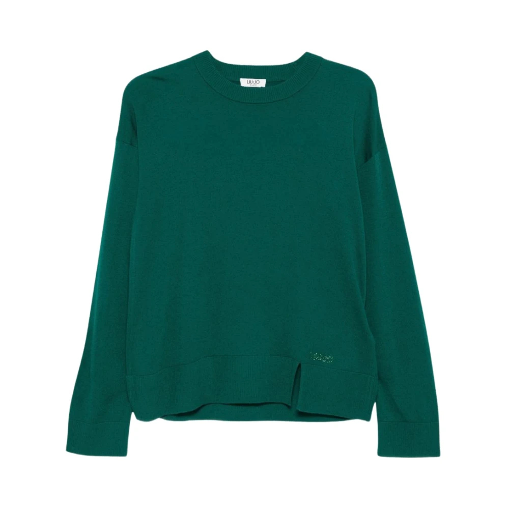 Liu Jo Damen Dunkelgrün Pullover Wf6418 Ma16r Regular Fit - Bild 3