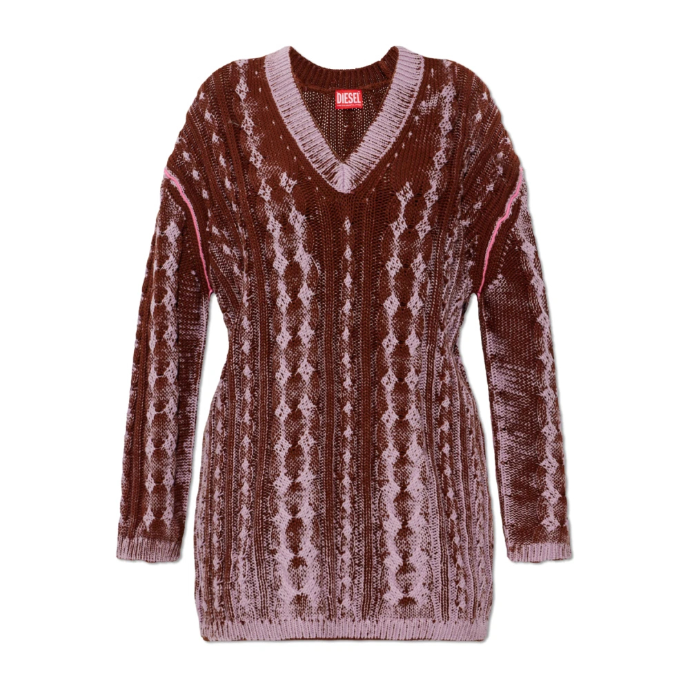 Diesel Damen Rot - M-Elga Pullover - Knitwear - 2XS