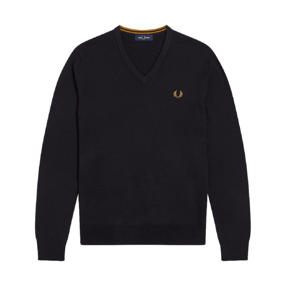 Fred Perry , Herren, Strickwaren, Blau, S - Bild 6