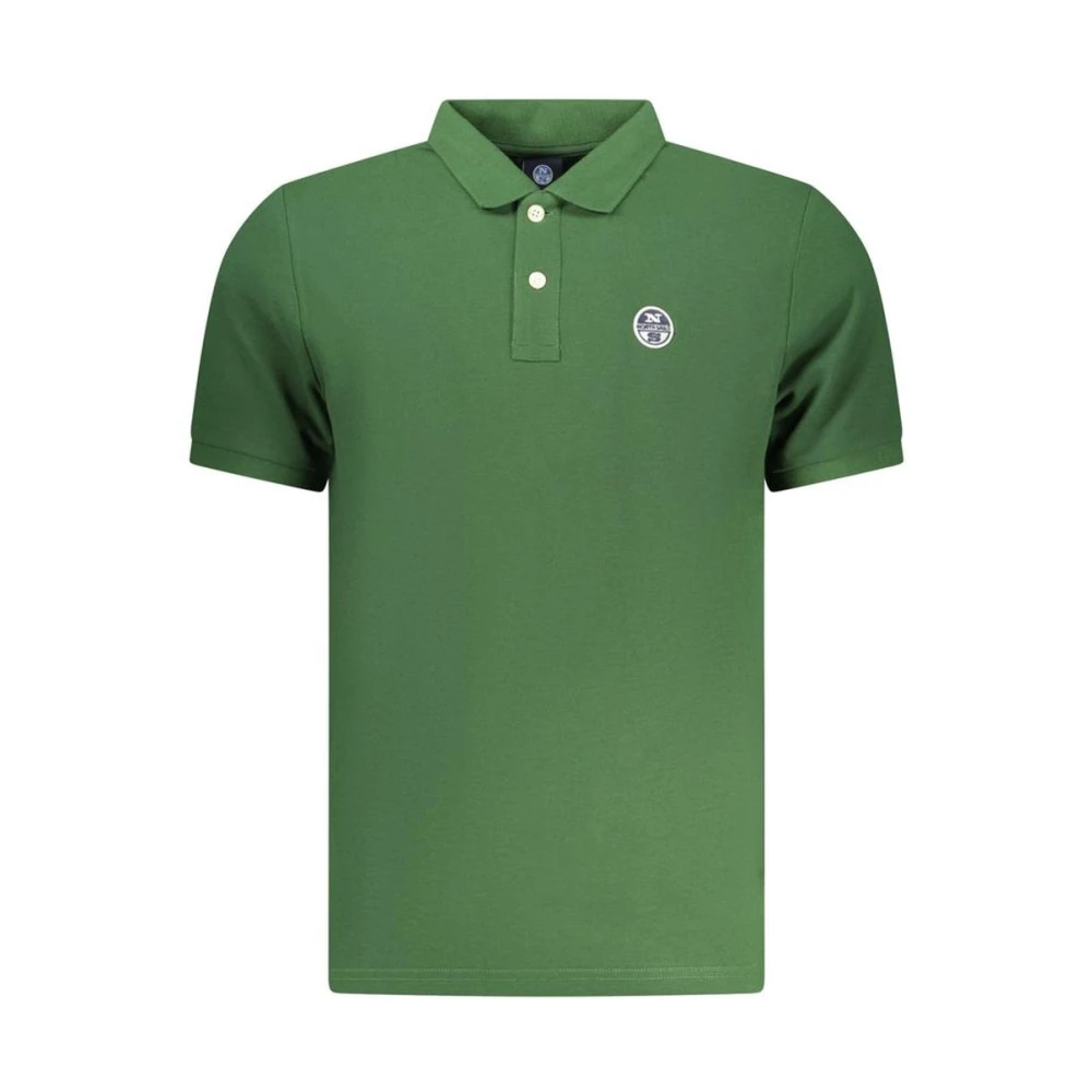 North Sails Verde Baumwoll-Herrenpoloshirt Mittel - Bild 4