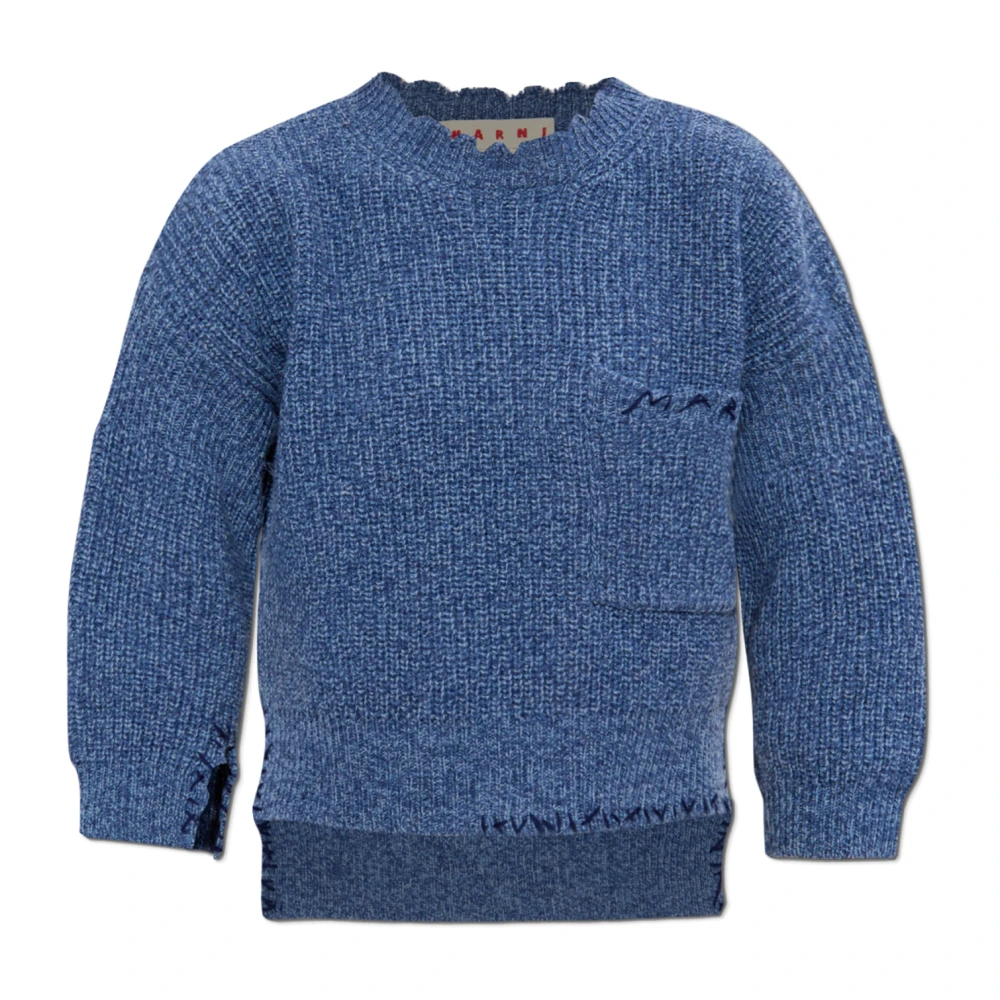 Marni Damen Blau - Wollpullover - Knitwear - Xs
