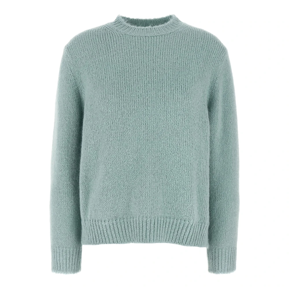 Jil Sander Damen Blau - Rundhalspullover - Knitwear - Xs