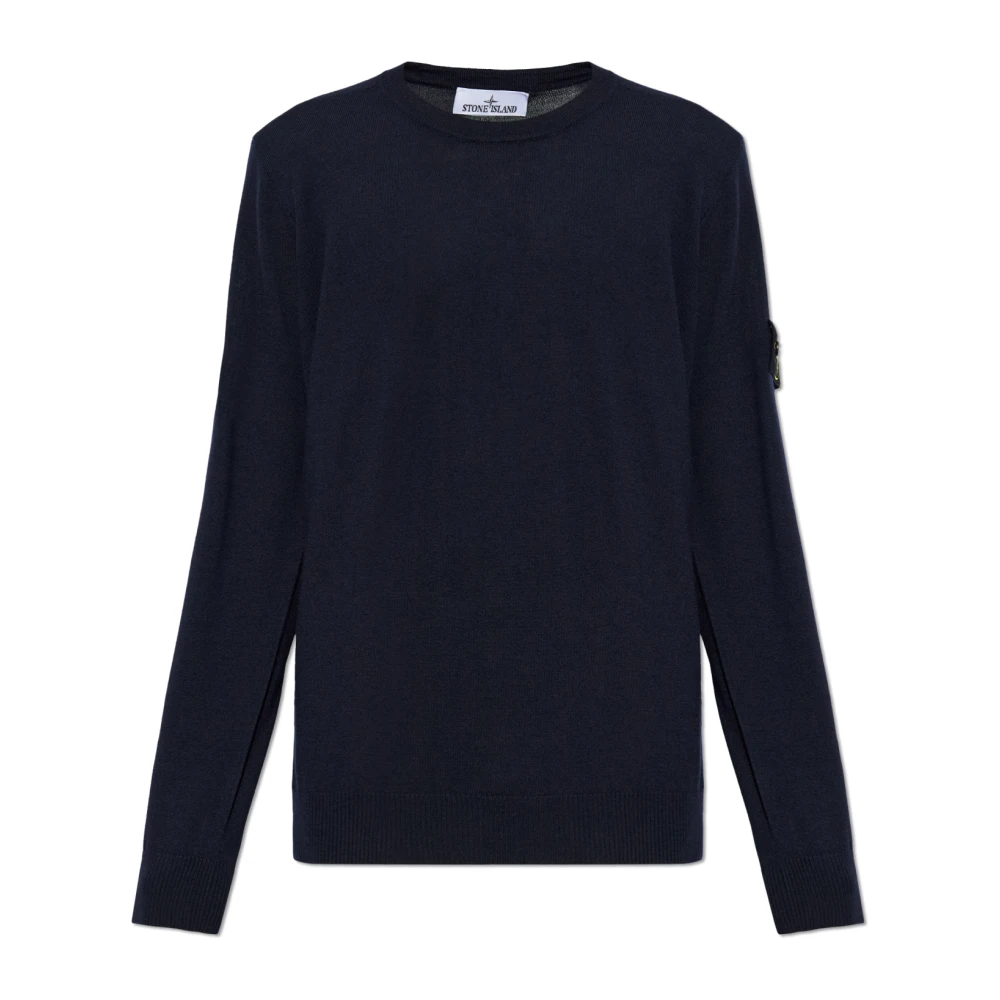 Stone Island - Wollpullover - Knitwear - Herren - Blau - M