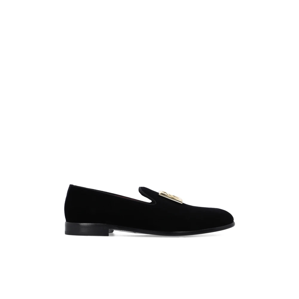 Dolce & Gabbana Herren Schwarz - Leonardo Loafers - Shoes - K - 41 Eu