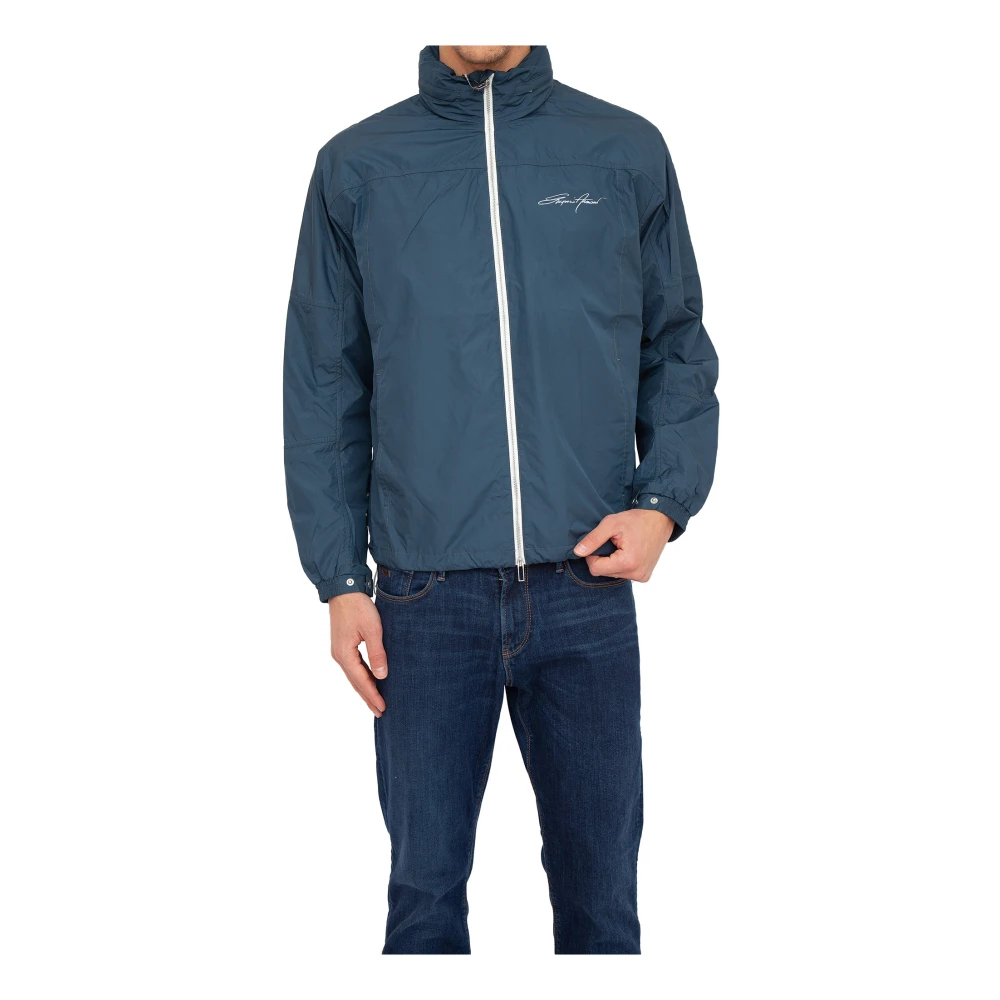 Emporio Armani Herren Blau - Blouson Jacke - Jackets - Xl