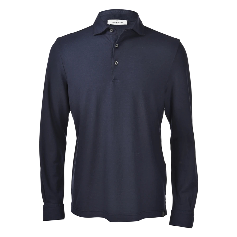 Gran Sasso Herren Blau - 598 Polo - Tops - M