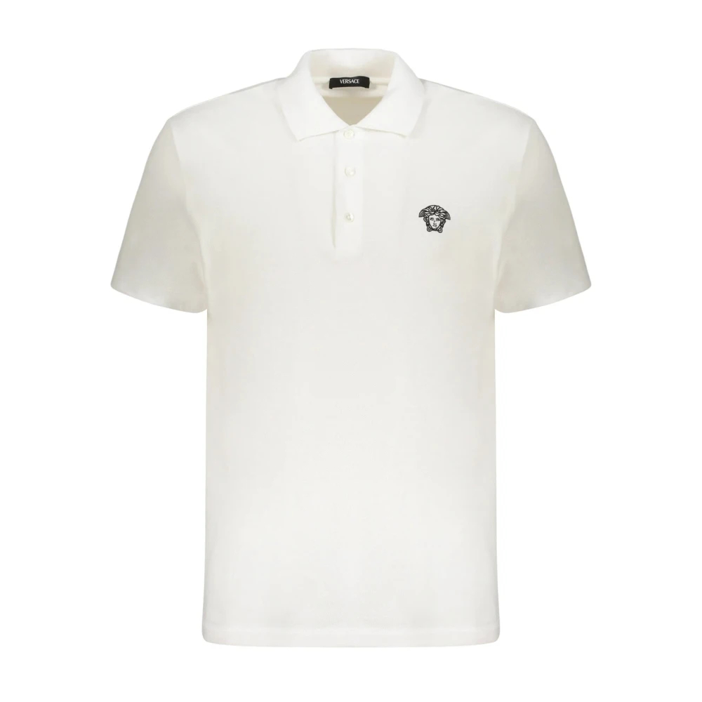 Versace Herren Weiß - Logo Polohemd - Tops - 2XL