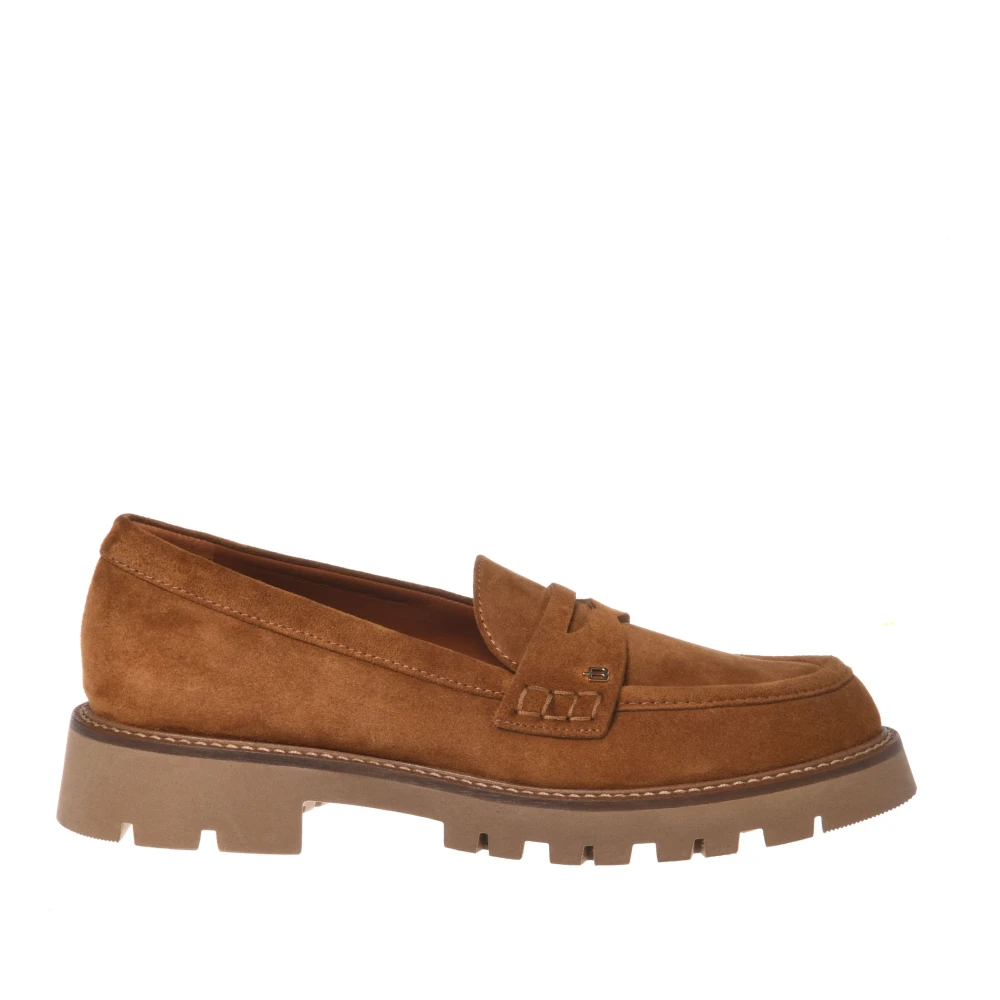 Baldinini - Suede Loafer - Shoes - Damen - Braun - 36 Eu