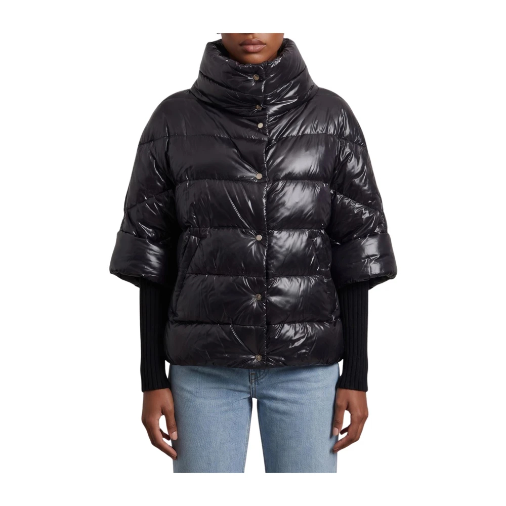 Herno - Daunenjacke - Jackets - Damen - Schwarzk - M