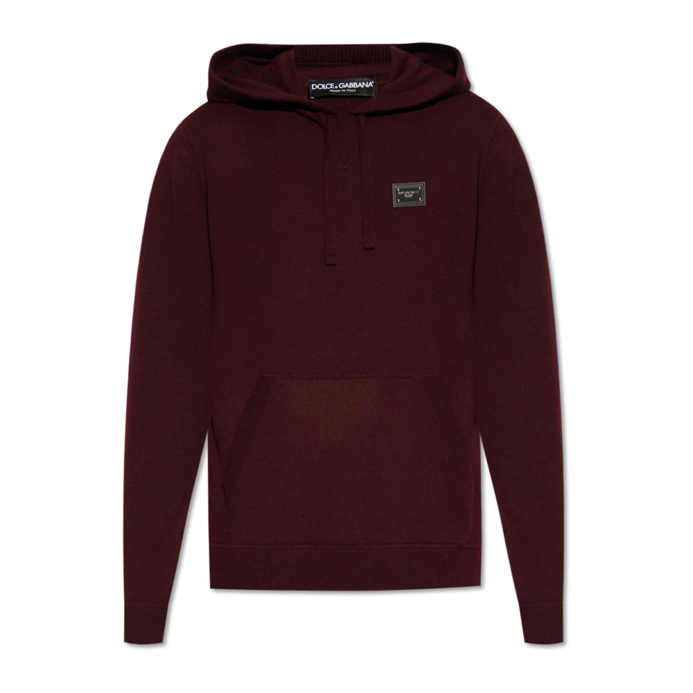 Dolce & Gabbana Herren Rot - Wollpullover - Sweatshirts & Hoodies - Xs