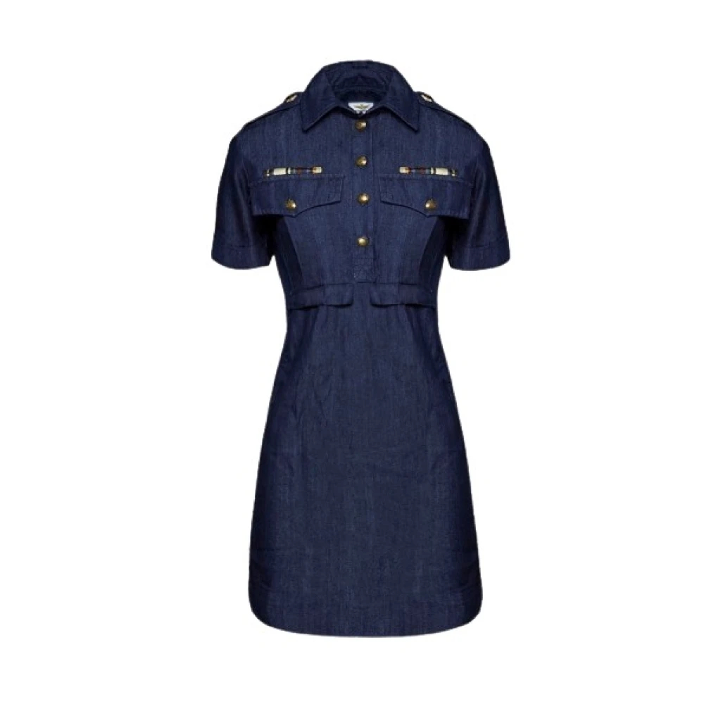 Aeronautica Militare Damen Blau - Kleider - Dresses - M