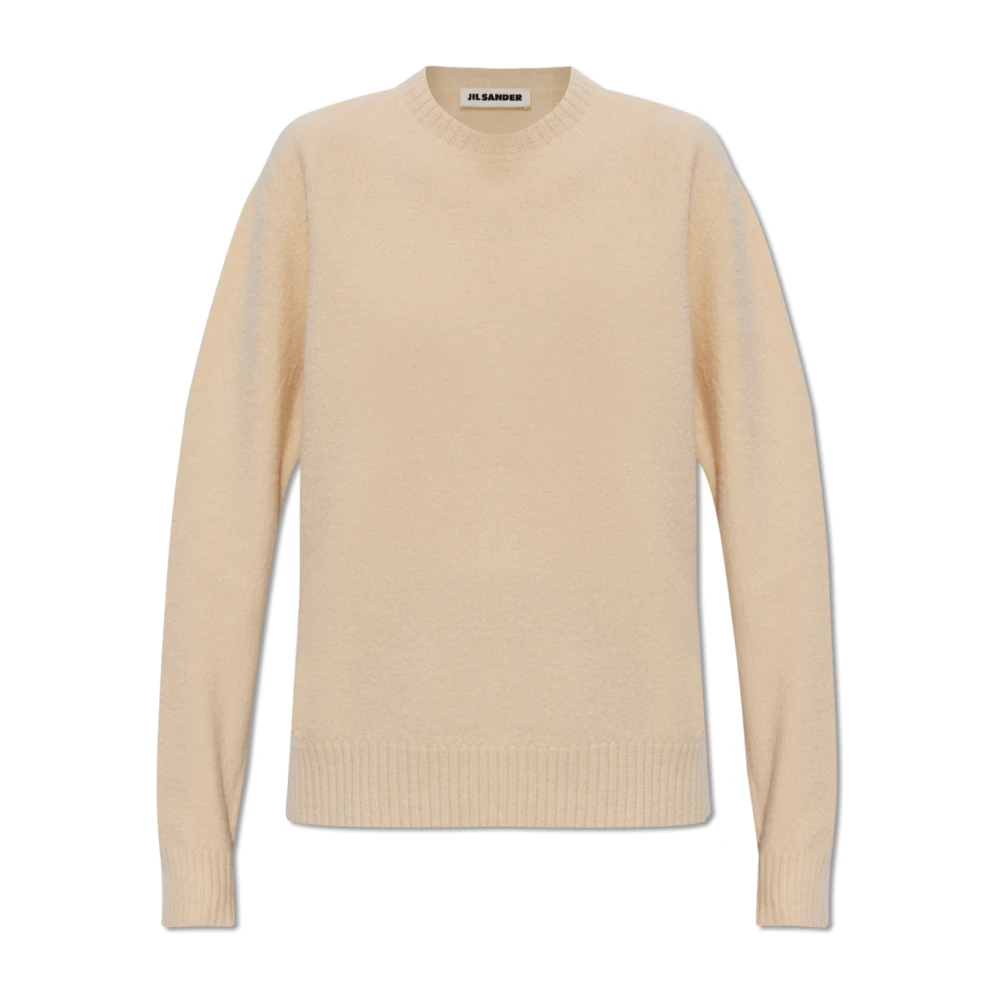 Jil Sander Damen Beige - Wollpullover - Knitwear - M