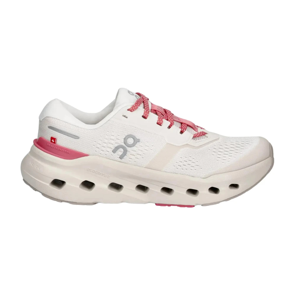 On Damen Weiss/Rosa Laufschuhe Cloudrunner 3, Gr. 40,5Eu - Bild 7