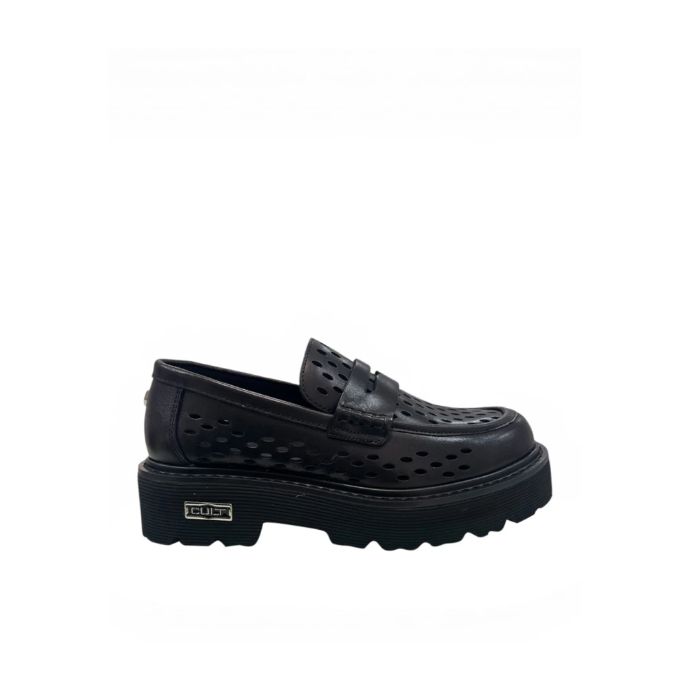 Cult Damen Schwarz - Slash Loafers - Shoes - K - 39 Eu