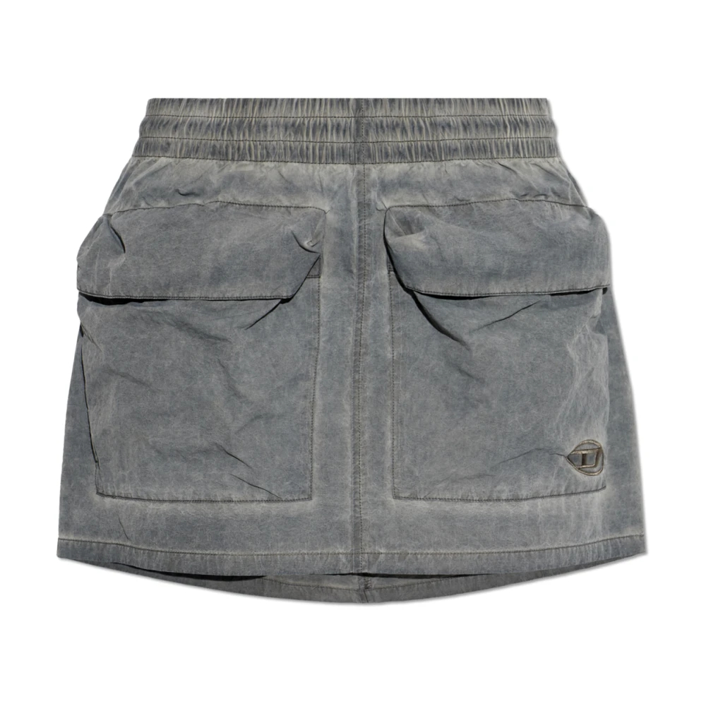 Diesel Damen Grau - O-Cean-S1 Rock - Skirts - S