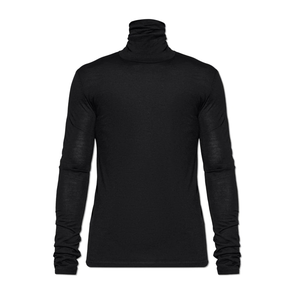 Jil Sander Herren Schwarz - Rollkragenpullover - Knitwear - K - M