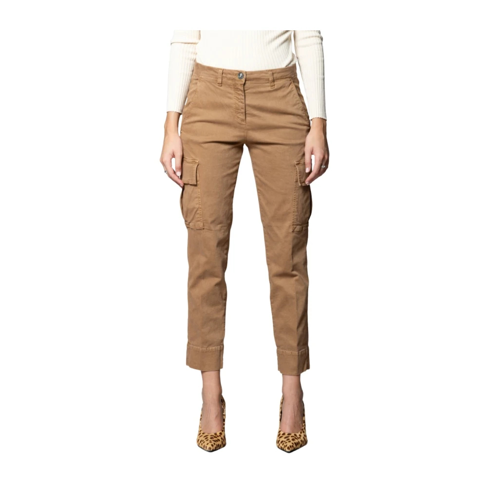 Mason's Damen Braun - Marlene Cargo - Trousers - 2XS