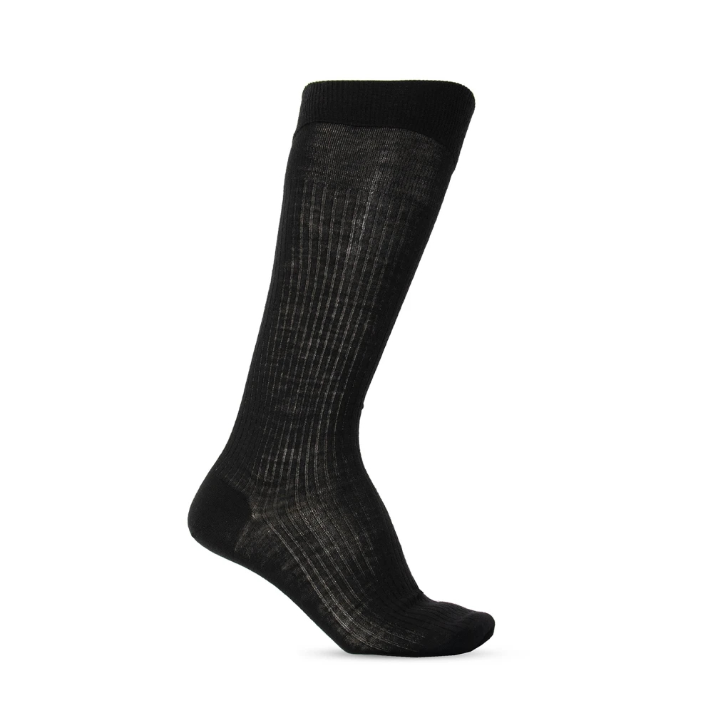Dsquared2 Herren Schwarz - Woll-Logosocken - Underwear - K - L