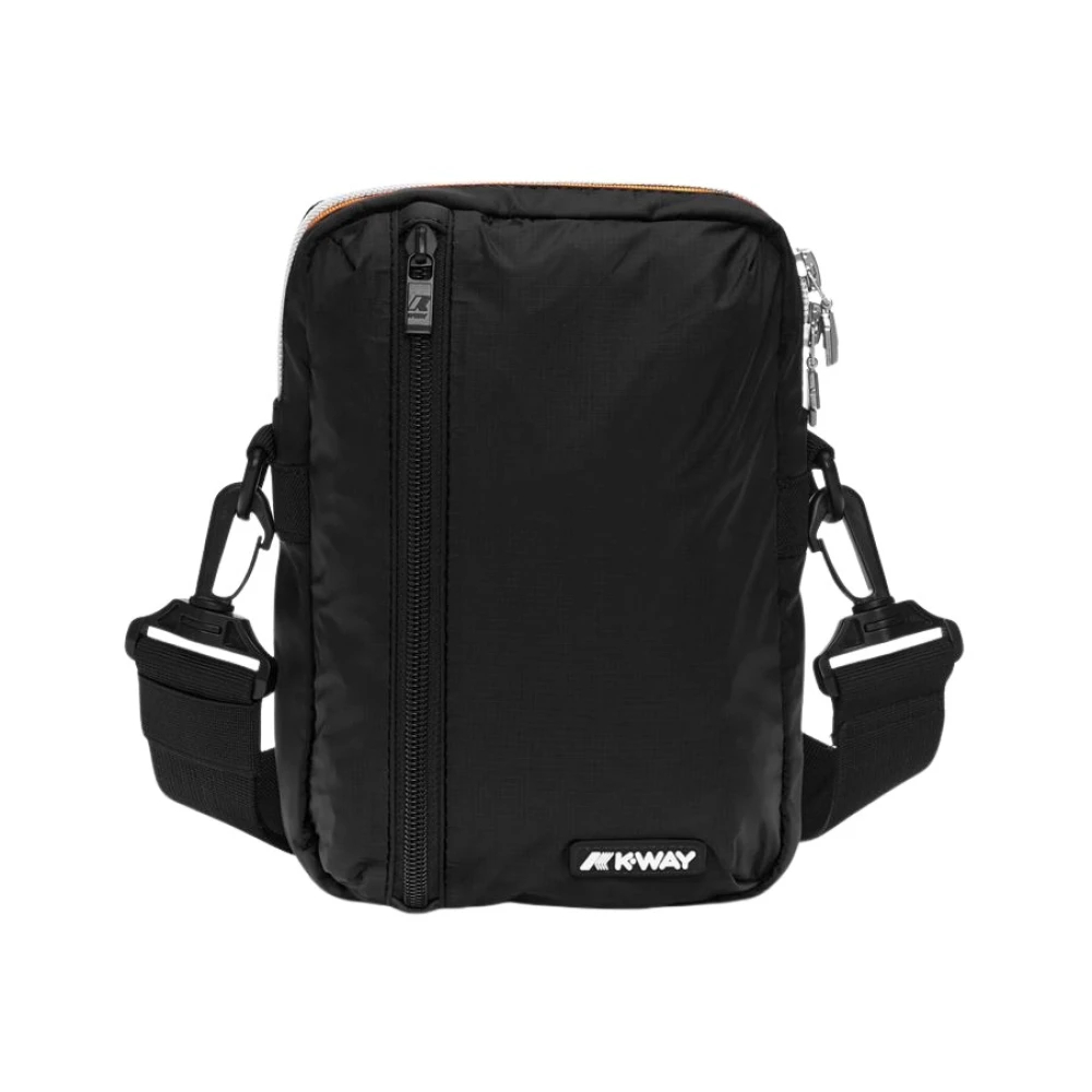 K-Way Herren Schwarz - Messenger Bag - Bags - K - One Size