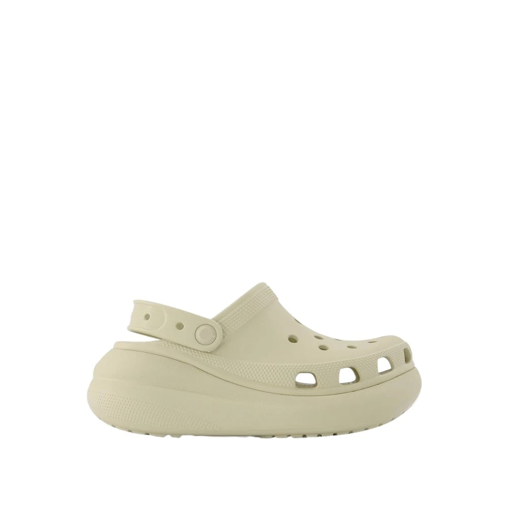 Crocs, Damen, Hausschuhe, CLASSIC CRUSH CLOG BONE*38-39, Beige, (38, 38 2/3, 38.5, 39) - Image 6