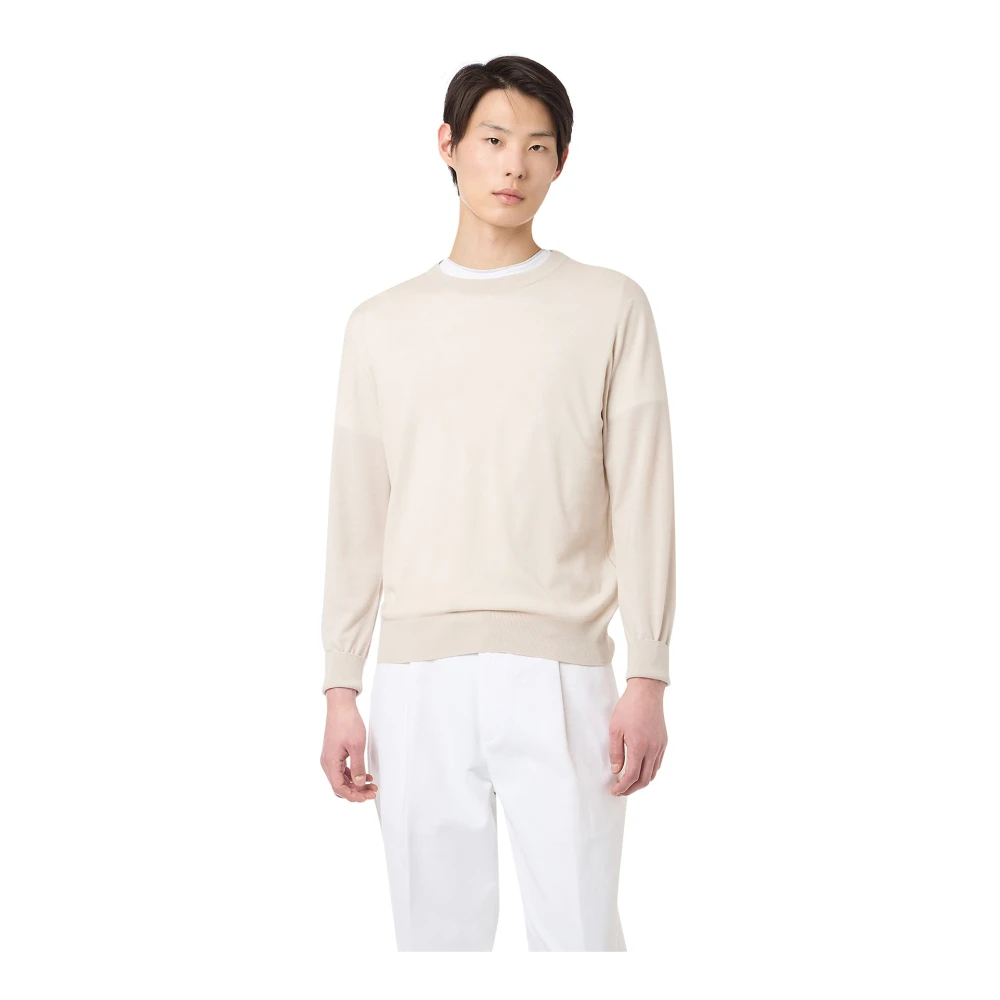 Eleventy Herren Grau - Maglia Girocollo - Knitwear - S