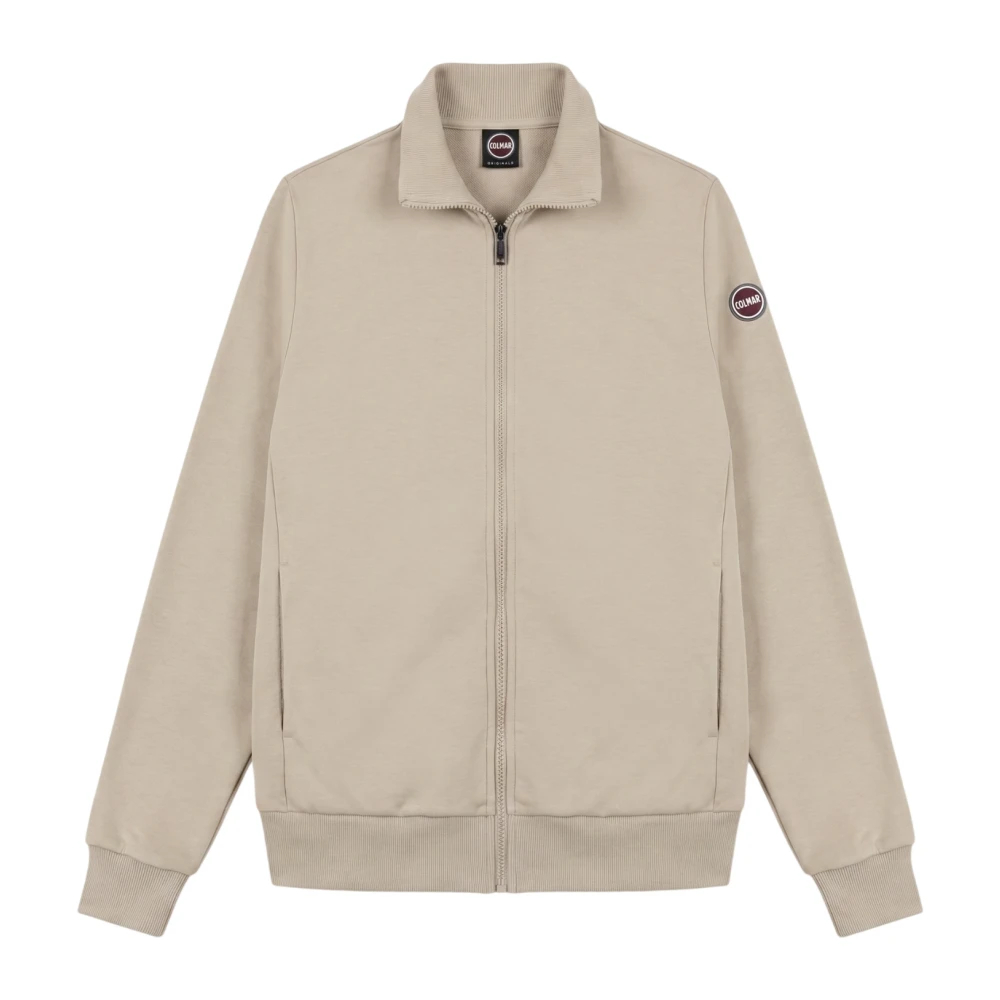 Colmar Herren Beige - Sweatshirt Mit Durchgehendem Reißverschluss - Sweatshirts & Hoodies - L