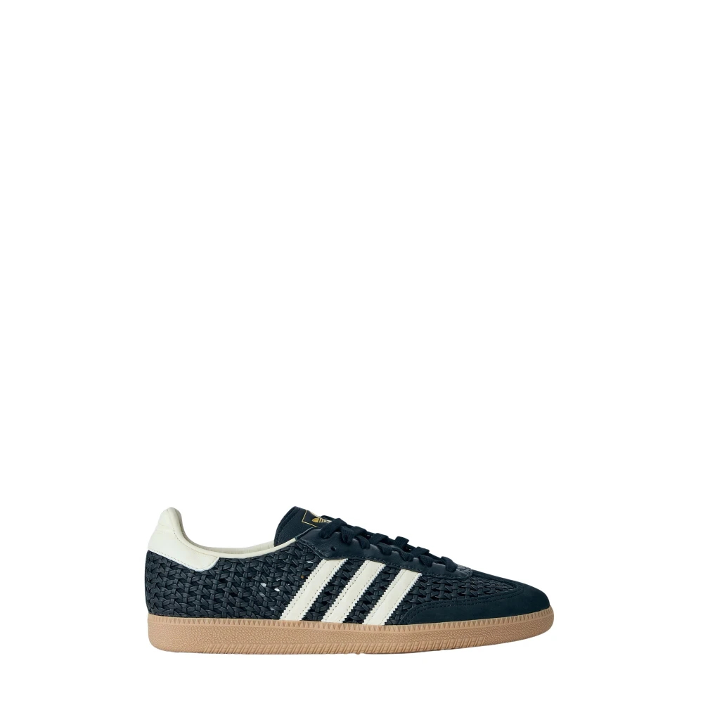 Adidas Unisex Schwarz Samba Og Core Cream White Gold Metallic Damen Sneaker Hq9282 Cm - Image 5