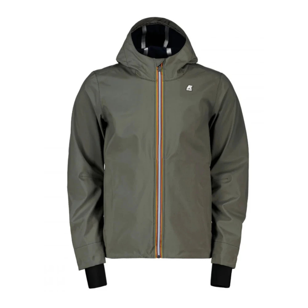 K-Way Herren Grün - Bomberjacke In Grau - Jackets - S