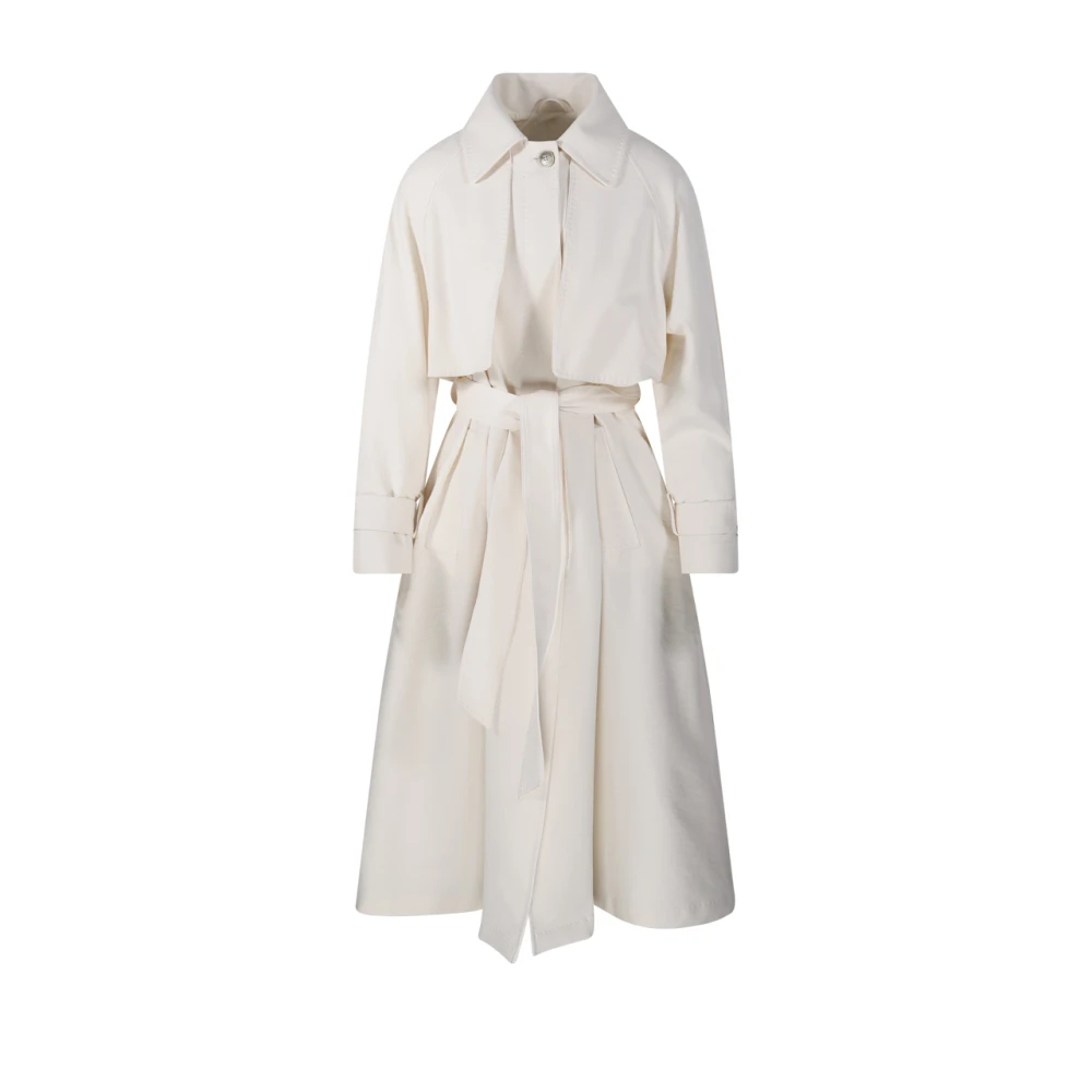 Herno Damen Beige - 1200 Bianco Regenmantel - Coats - M
