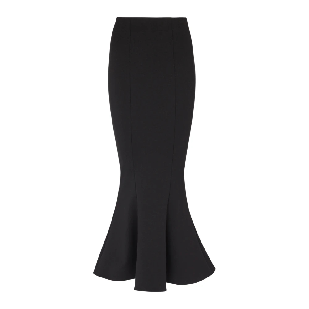 Balmain Damen Schwarz - Grain De Poudre Midirock - Skirts - K - 2XS