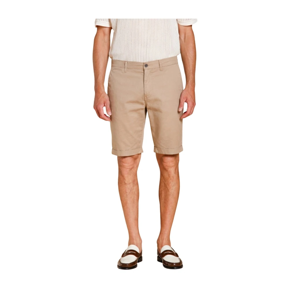 Mason's Herren Beige - London Chino Bermuda - Shorts - L