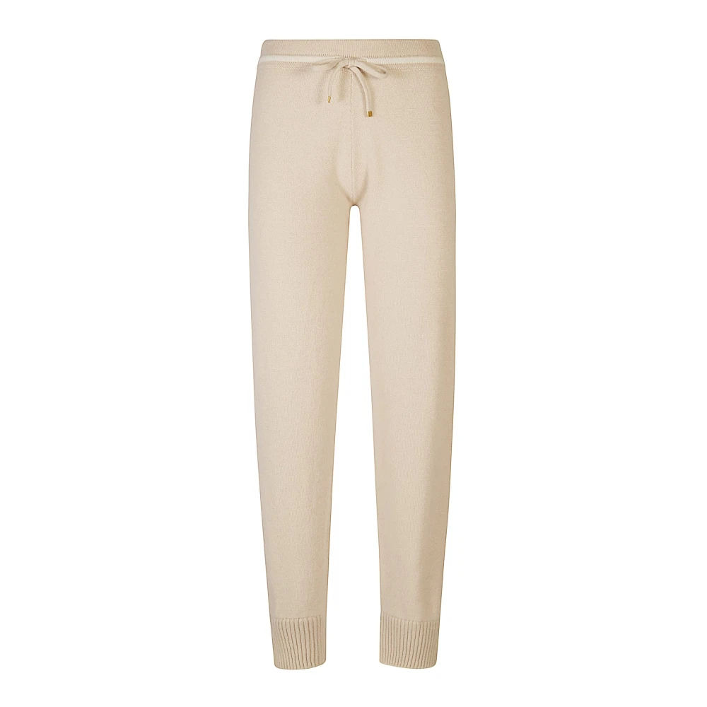 Eleventy Damen Beige - Pantalone Maglia Tipping - Trousers - S