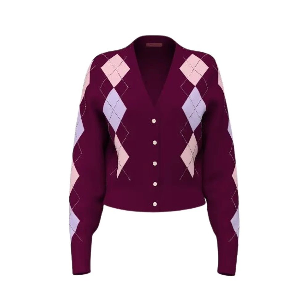 Guess Damen Strickjacken Bordeaux Gr. Klein - Bild 6