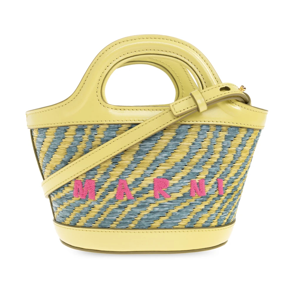 Marni Damen Gelb - Tropicalia Micro Handbag - Bags - One Size