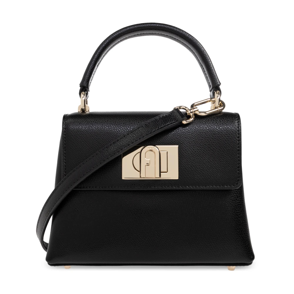Furla Damen Schwarz - 1927 Mini Handtasche - Bags - K - One Size