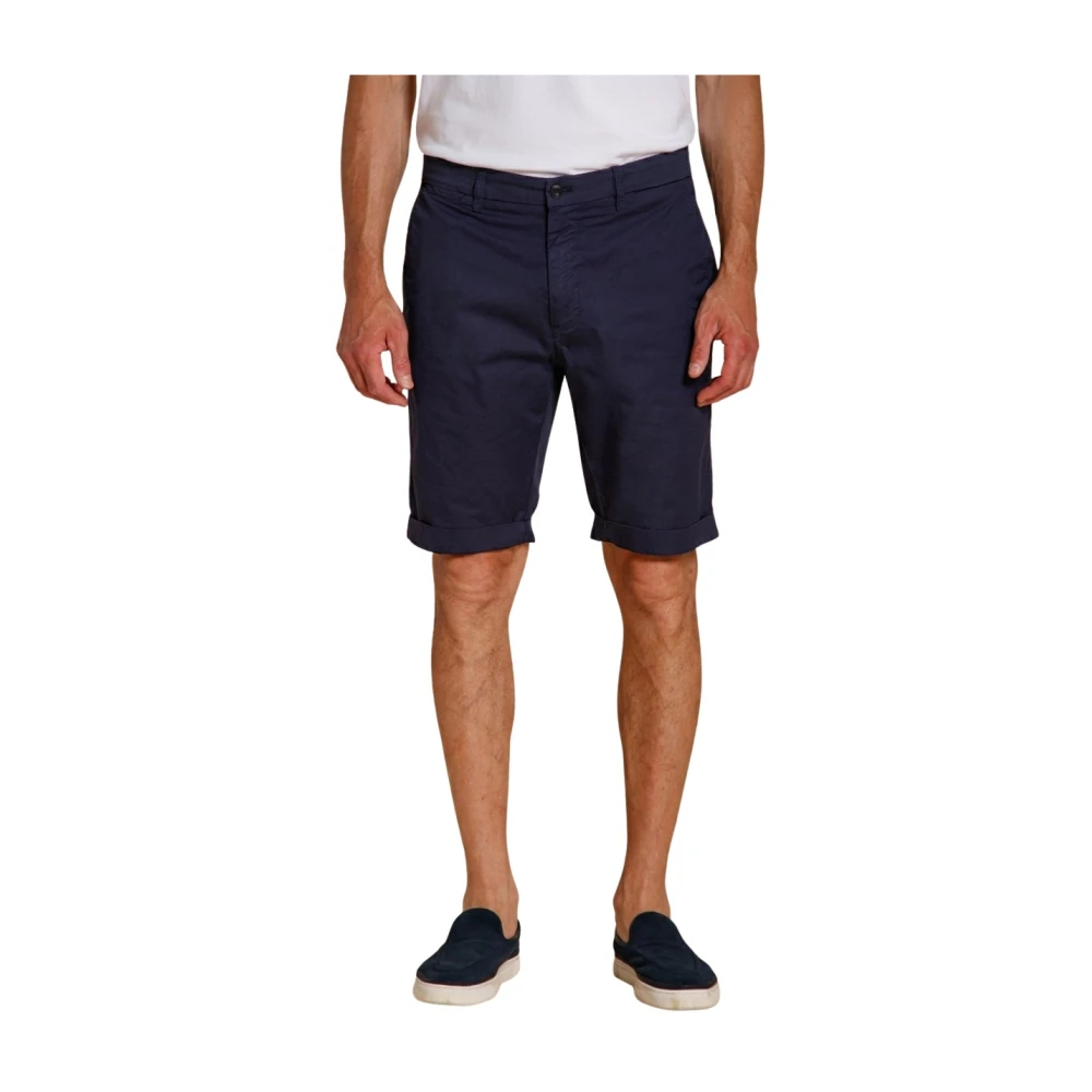Mason's Herren Blau - London Chino Bermuda - Shorts - Xl