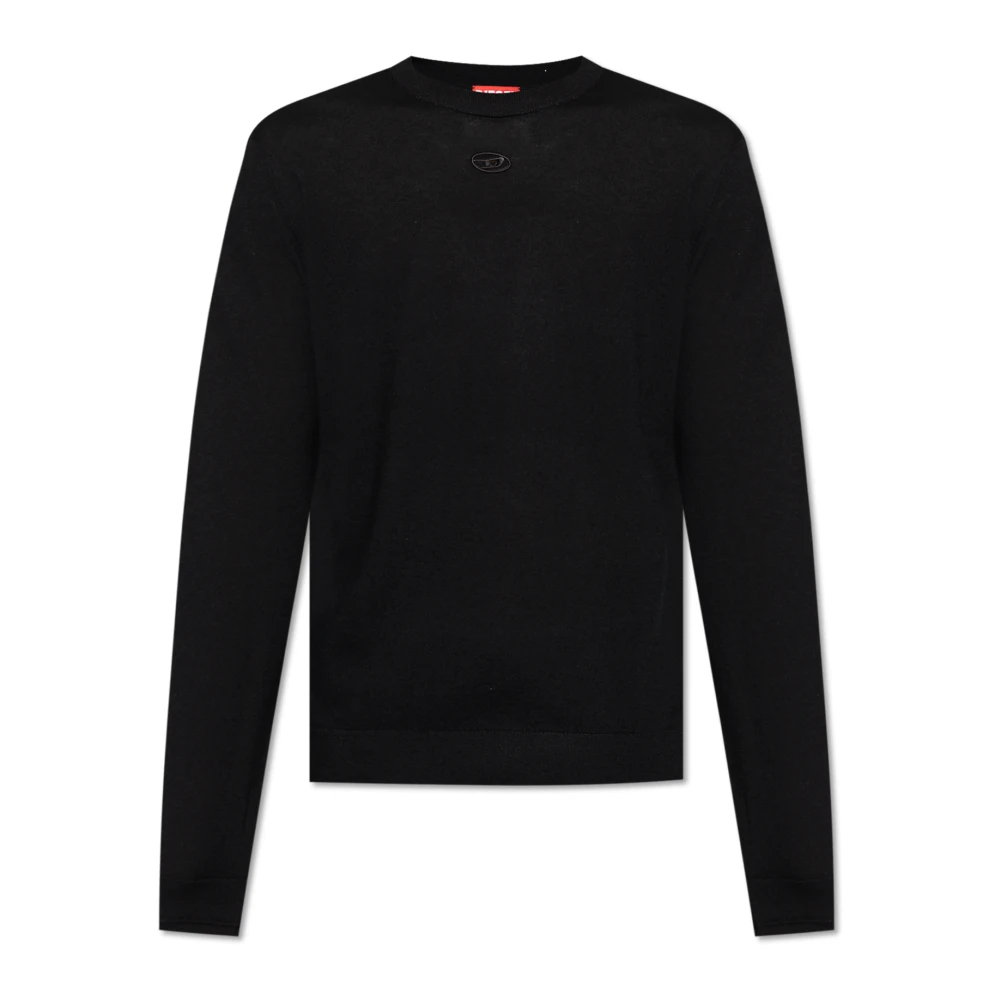 Diesel - Pullover K-Valiam - Knitwear - Herren - Schwarzk - S