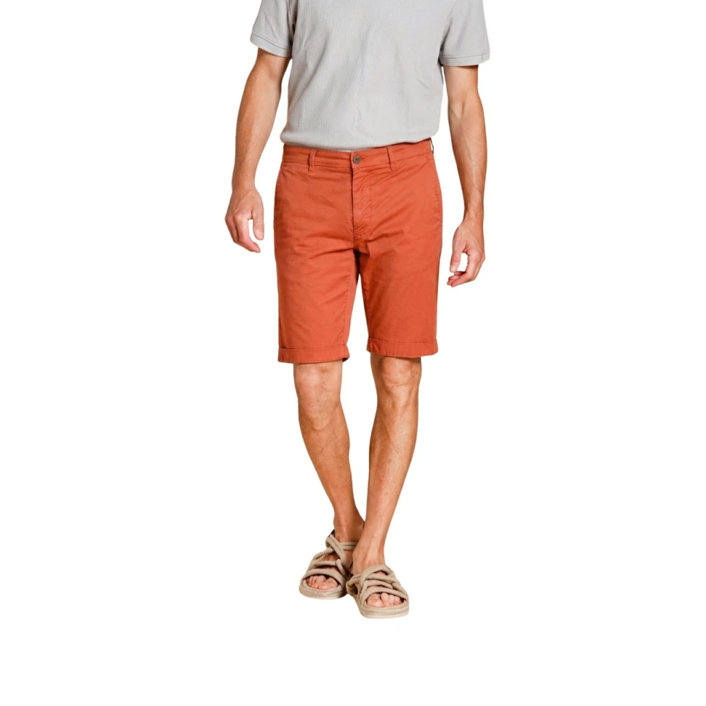 Mason's Herren Rot - London Chino Bermuda - Shorts - Xl