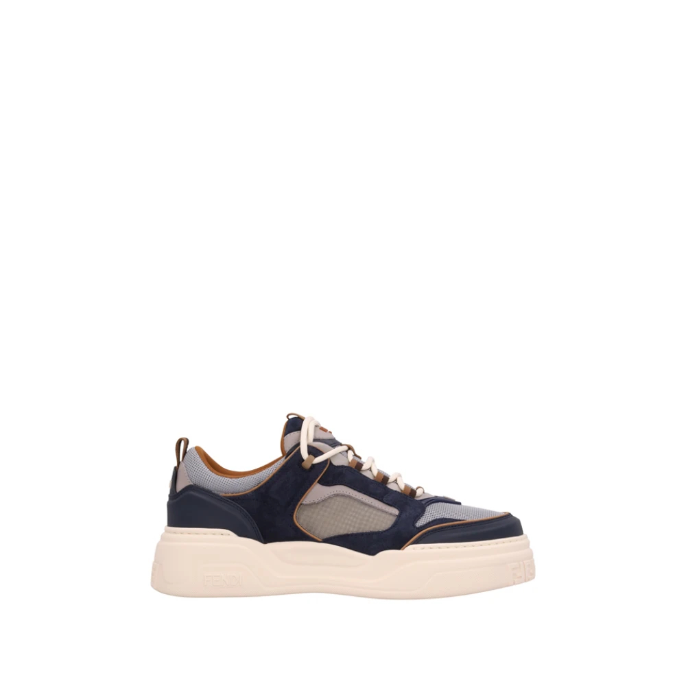 Fendi Herren Blau - Force Sneakers - Shoes - 43 Eu