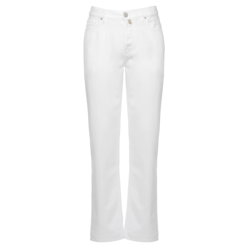 Jacob Cohën Herren Weiß - Flared Jeans - Jeans - W33
