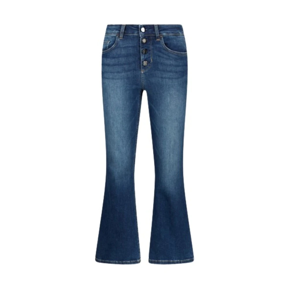 Liu Jo Damen Blau - Flare Jeans - Jeans - W27