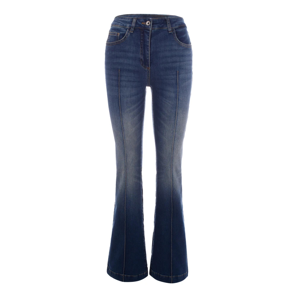 Patrizia Pepe Damen Blau - Flared Jeans - Jeans - W29