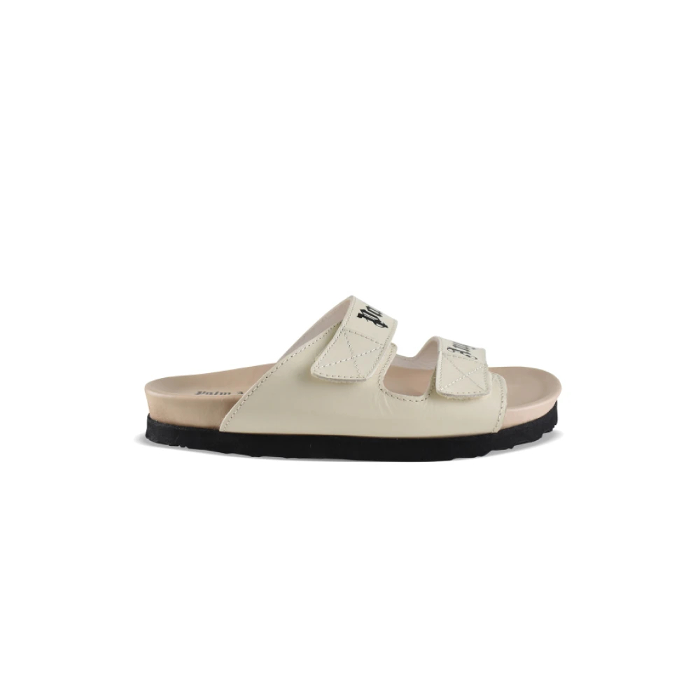 Palm Angels Damen Beige - Leder Sandalen - Shoes - 37 Eu