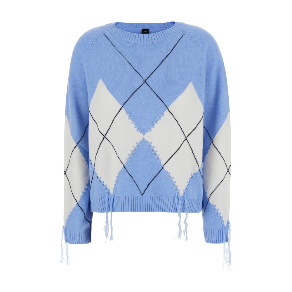 Pinko Damen Blau - Berna Pullover - Knitwear - S