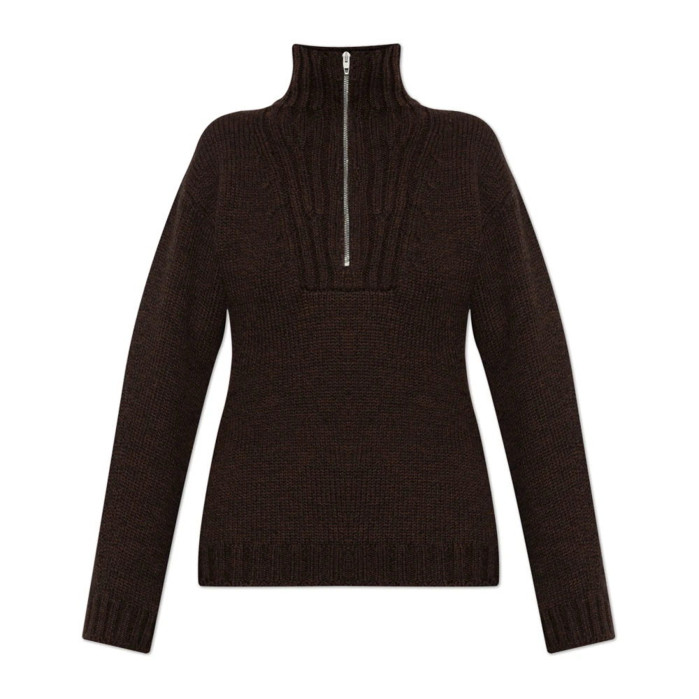 Jil Sander Damen Braun - Wollpullover - Knitwear - L