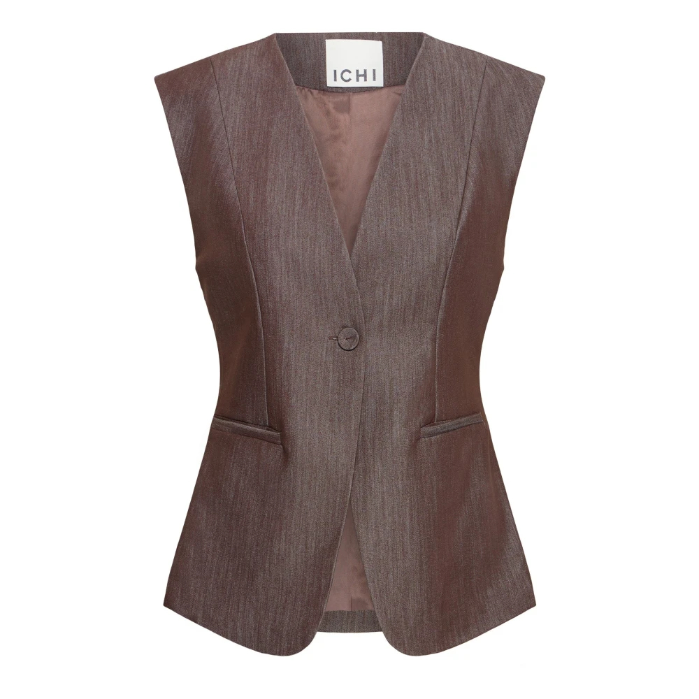 Ichi Damen Marron Anzugweste Jumi - Bild 4