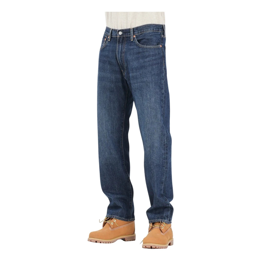 Levis, Herren, Jeans, Relaxed Straight 555, Blau, (32) - Bild 3