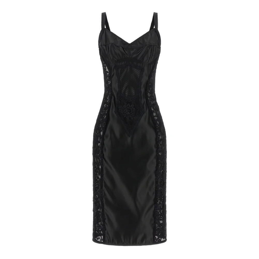Dolce & Gabbana Damen Schwarz - Kleider - Dresses - K - M